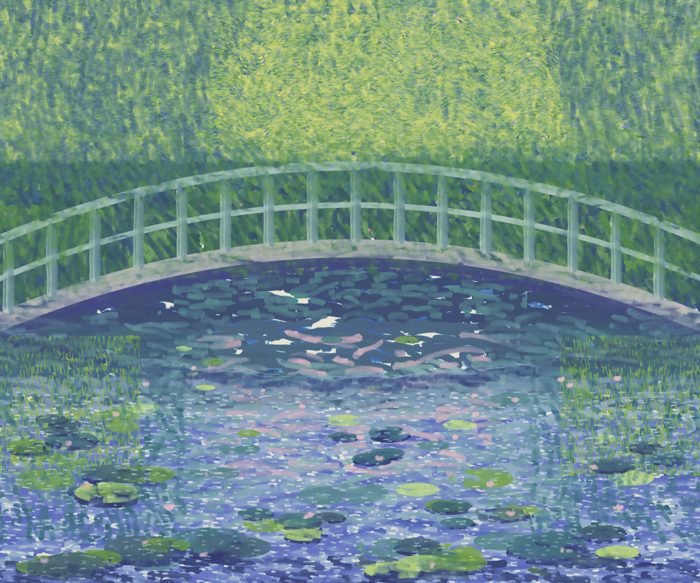 The Footbridge over the Lily Pond